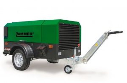 Дизельный компрессор Zammer  5.5/07-S (на раме)