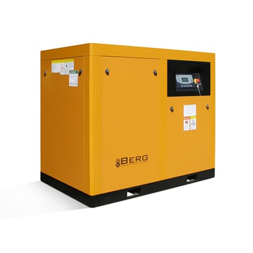 Винтовой компрессор с прямым приводом BERG ВК-37, давление 12 бар