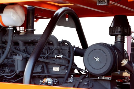 Станция компрессорная передвижная дизельная ЗИФ-ПВ-18/1,3 на раме