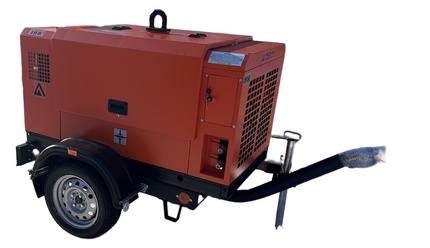 Станция компрессорная передвижная дизельная ЗИФ-ПВ-3,5/0,7 F прицеп