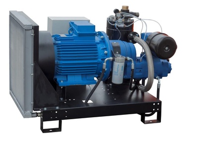 Станция компрессорная электрическая ЗИФ-СВЭ-16/0,7 без кожуха