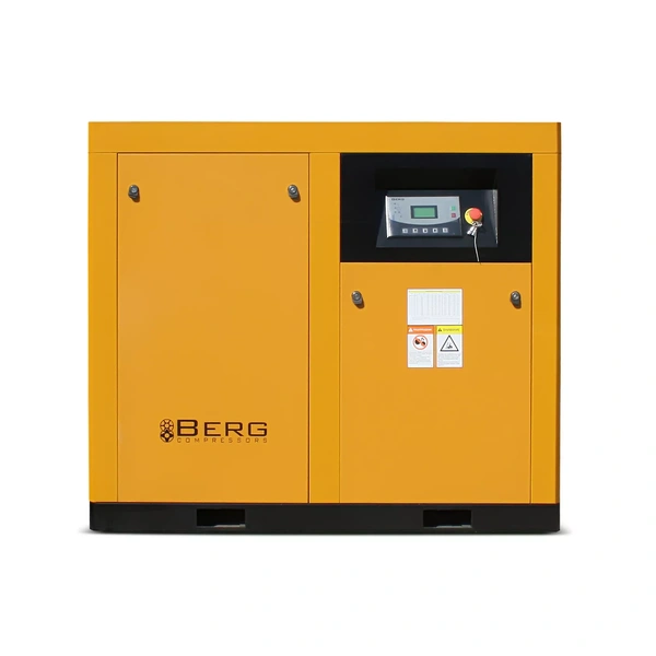 Винтовой компрессор с прямым приводом BERG ВК-37, давление 8 бар