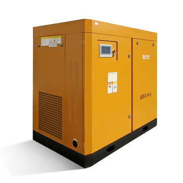 Винтовой компрессор с ременным приводом BERG IP23 ВК-75Р, давление 8 бар