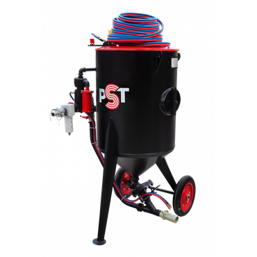 Установка пескоструйная PST тип PS-100 с фильтром, КПДУ и TWIN20