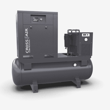 Винтовой компрессор с осушителем CrossAir CA7,5-8GA-500DRY