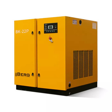Винтовой компрессор с ременным приводом BERG ВК-22Р, давление 15 бар