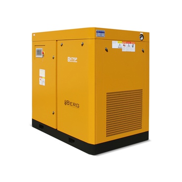 Винтовой воздушный компрессор с ременным приводом BERG ВК-75Р, давление 10 бар