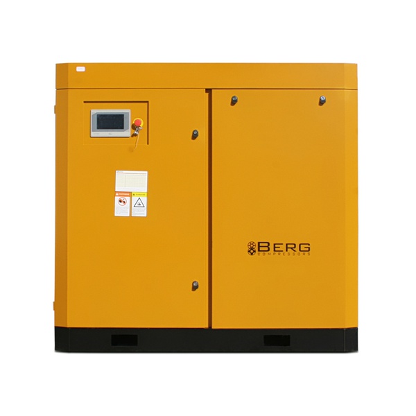 Винтовой компрессор с ременным приводом BERG IP23 ВК-45Р, давление 7 бар